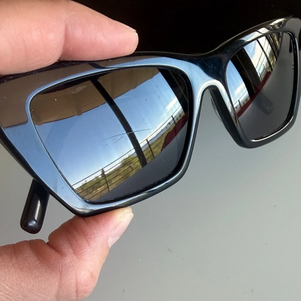 Saint Laurent SL 276 Mica Cat-Eye Sunglasses- Black - Picture 5 of 17